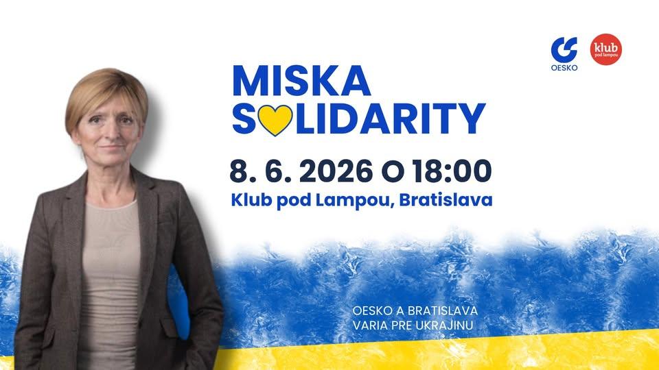 Miska solidarity: OESKO a Bratislava varia pre Ukrajinu