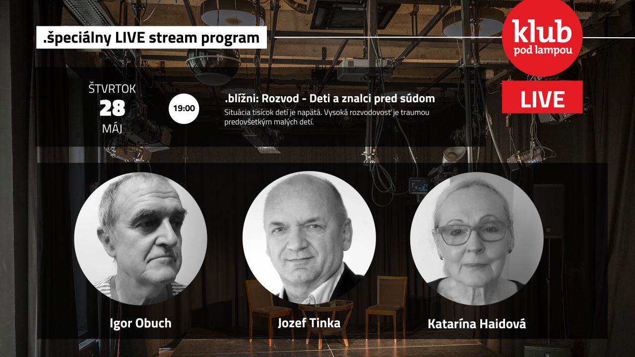 Blížni LIVE stream: Rozvod - Deti a znalci pred súdom