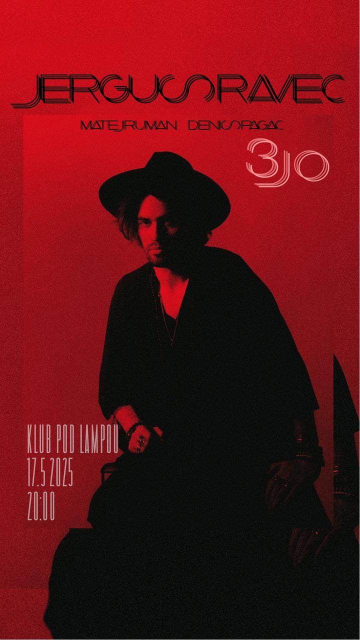 Jerguš Oravec 3JO v .klube pod lampou