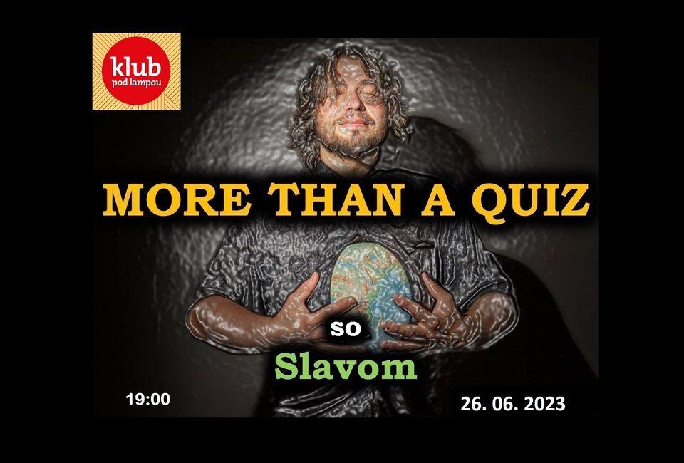 MORE THAN A QUIZ v .klube pod lampou