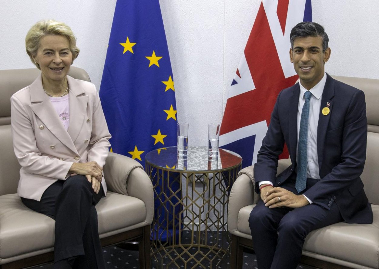 Britský premiér a šéfka eurokomisie sa stretnú na rozhovoroch o severoírskom protokole