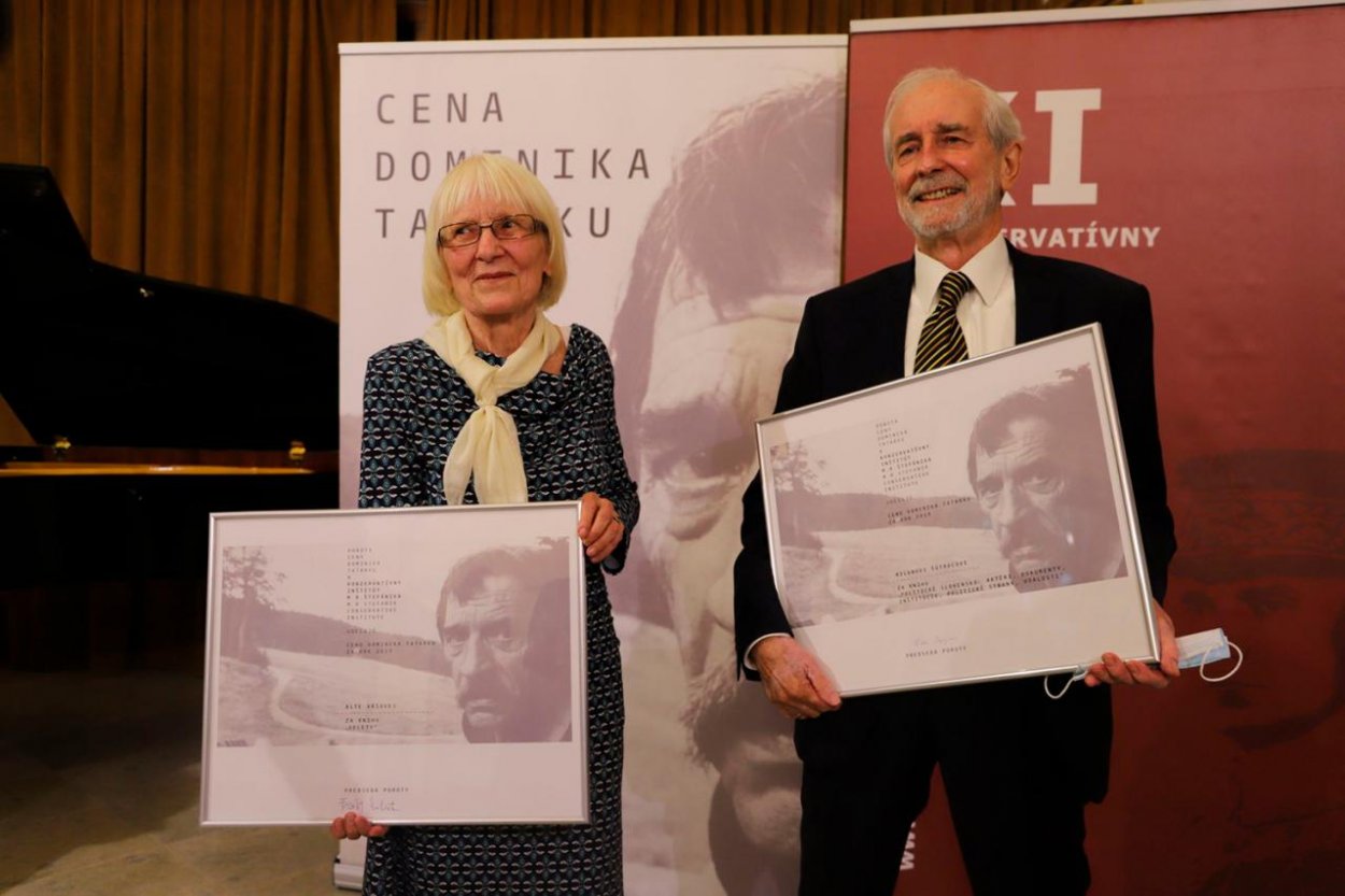 Cena Dominika Tatarku 2019: „Tatarkovské reči“ Milana Šútovca a Alty Vášovej