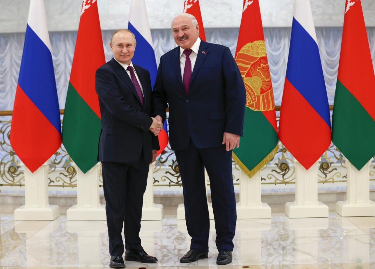 Putin a Lukašenko sa po stretnutí v Minsku vyhli zmienke o Ukrajine