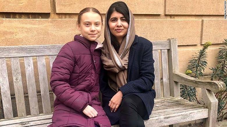 Aktivistky Thunbergová a Júsafzajová sa stretli v Oxforde