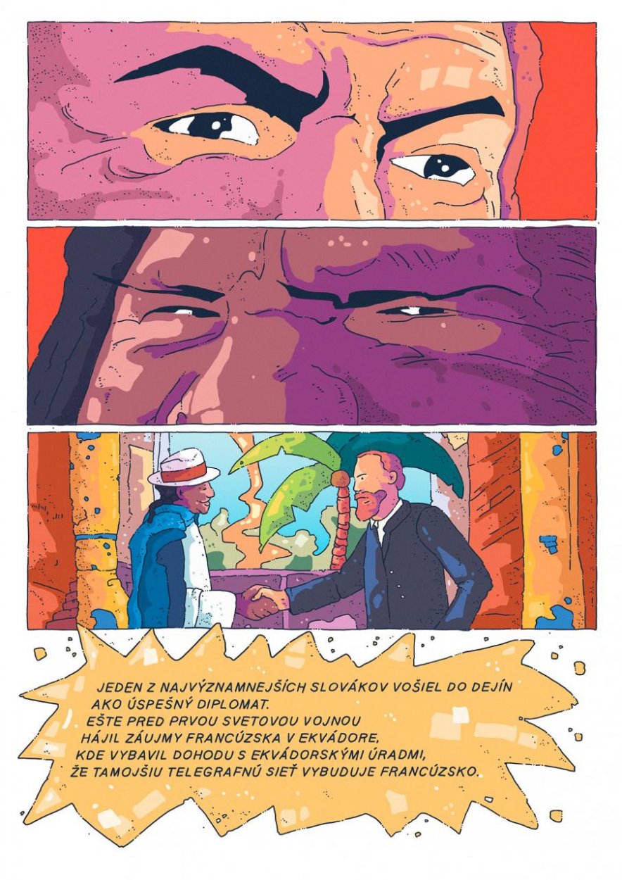 Komiks o Štefánikovi