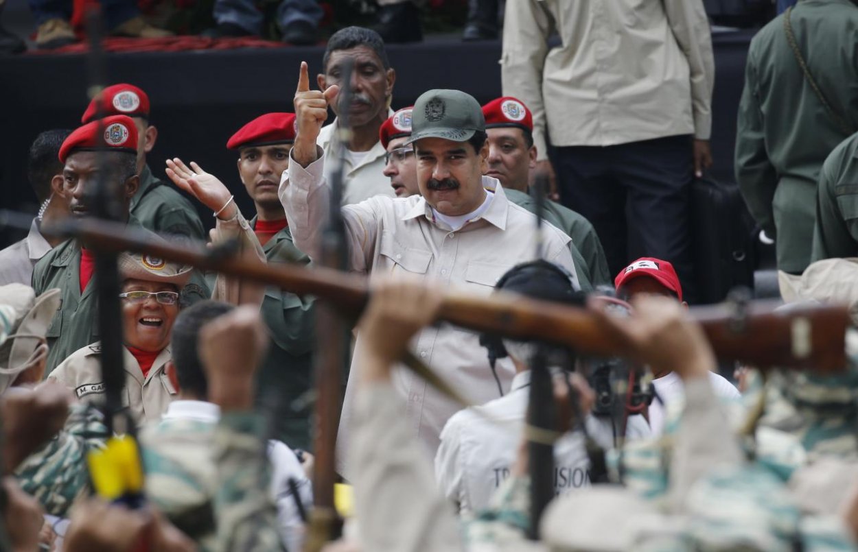 Venezuelský prezident Nicolás Maduro ohlásil porážku povstalcov