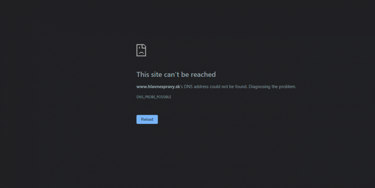 NBÚ zablokoval dezinformačný web hlavnespravy.sk 