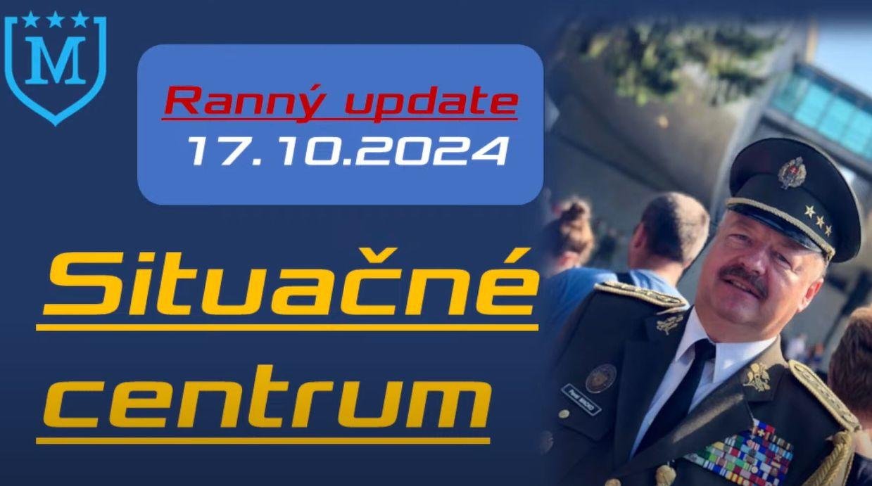 Prezident Zelenský predstavuje Plán víťazstva spojencom (Denný update 17. 10. 2024)