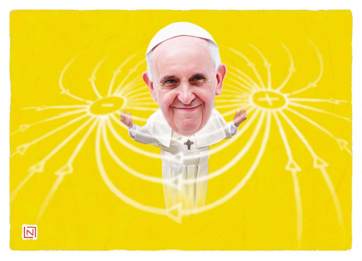 Pápež pred mladými