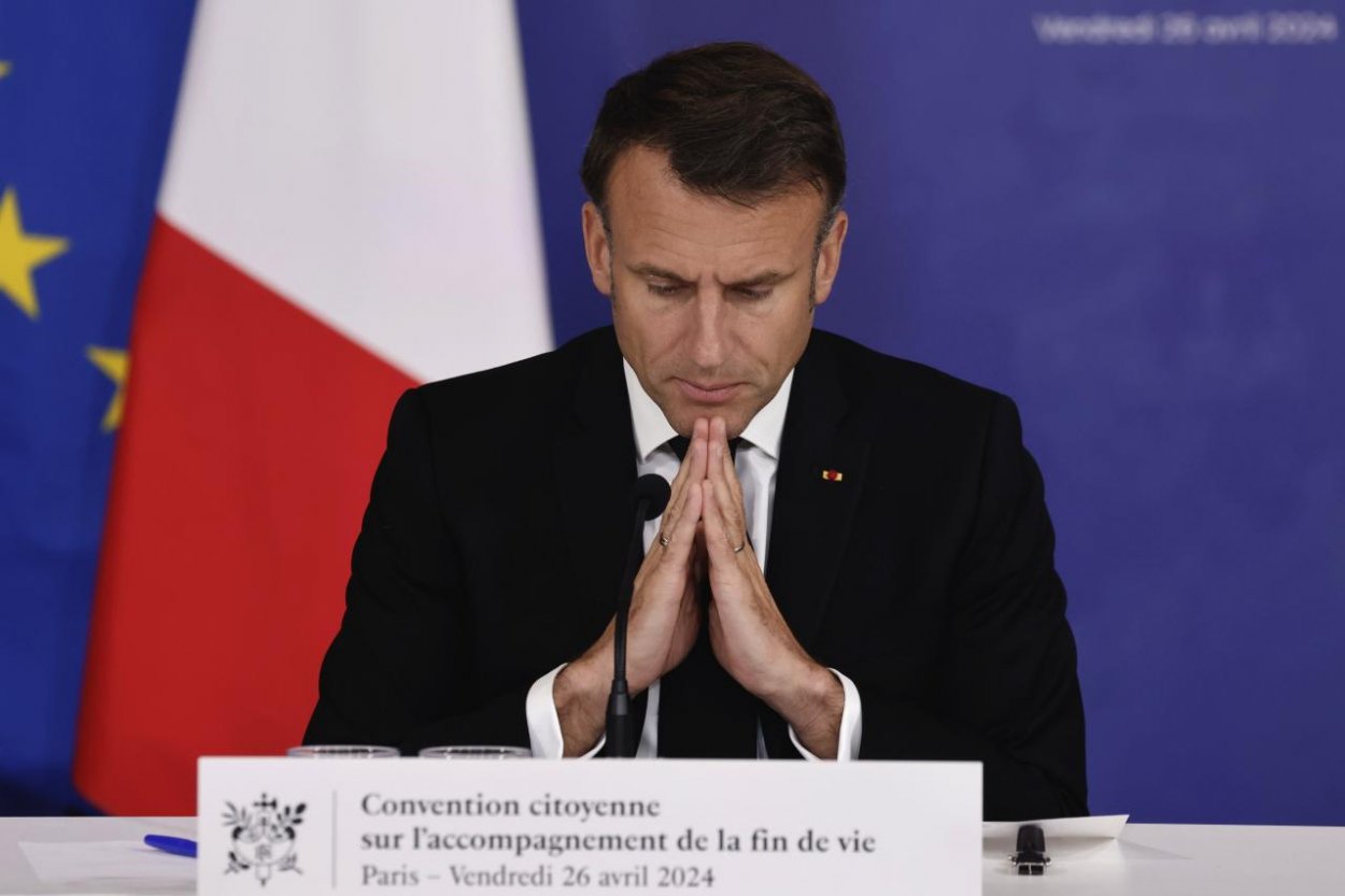 Macron vyzval Netanjahua na dosiahnutie dohody o prímerí v Pásme Gazy