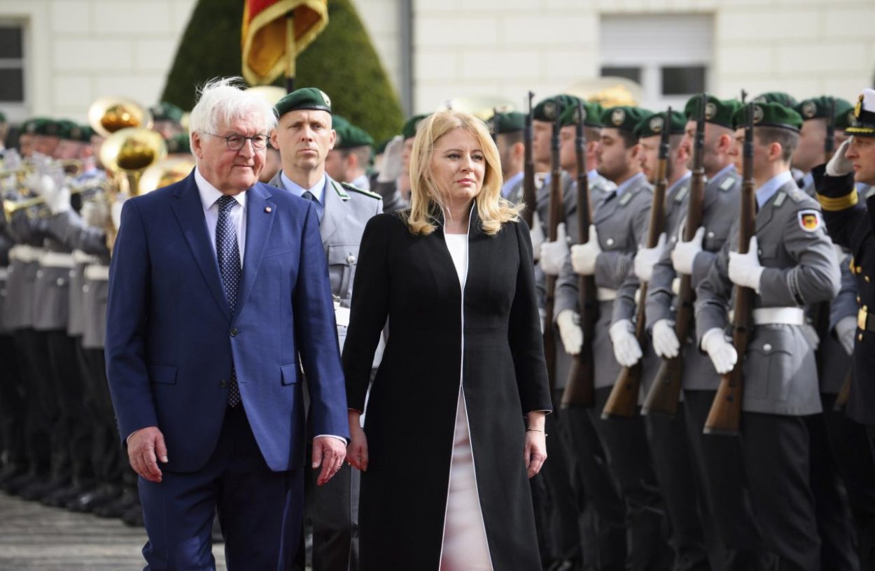 Čaputovú prijal nemecký prezident, chválil jej nasadenie za právny štát