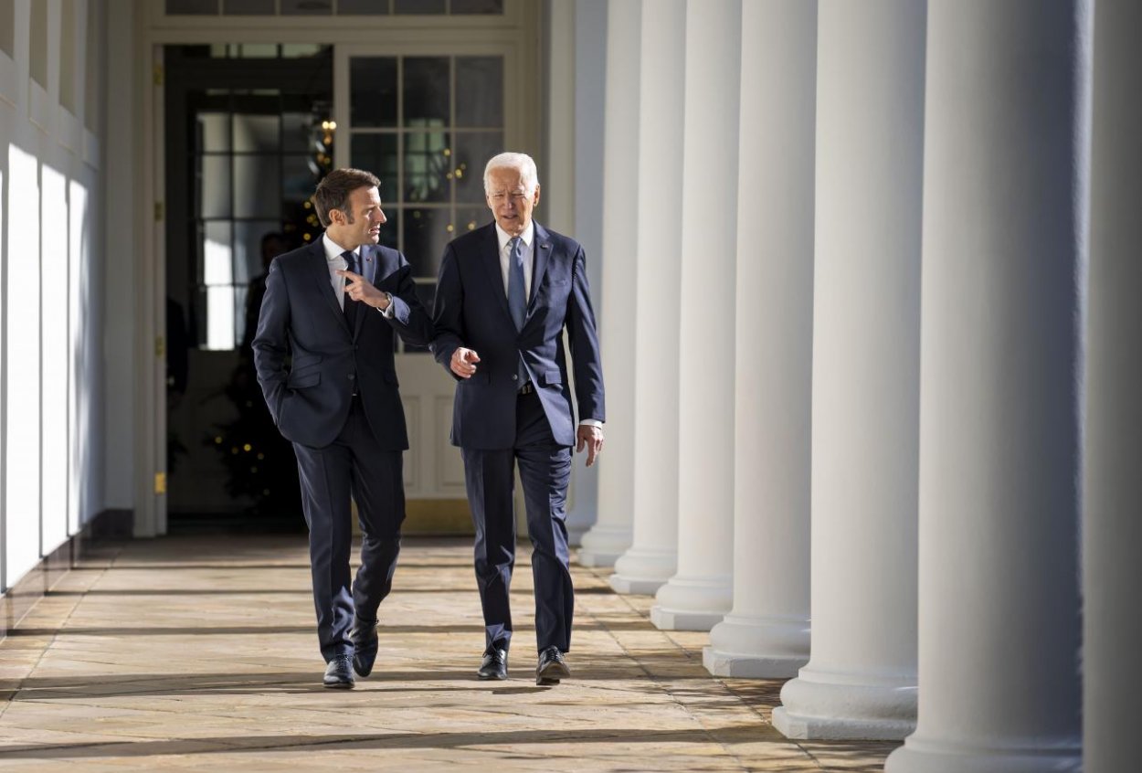 Biden rokoval s Macronom o Rusku, Číne aj možnej obchodnej vojne USA – EÚ