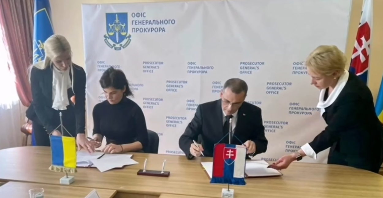 Žilinka podpísal memorandum o spolupráci medzi ukrajinskou a slovenskou generálnou prokuratúrou