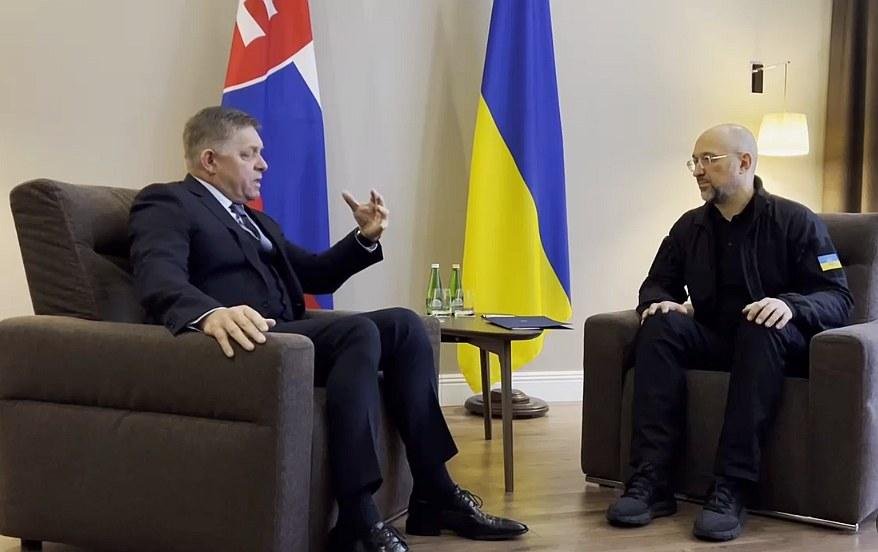 Fico rokuje s ukrajinským premiérom Šmyhaľom v Užhorode