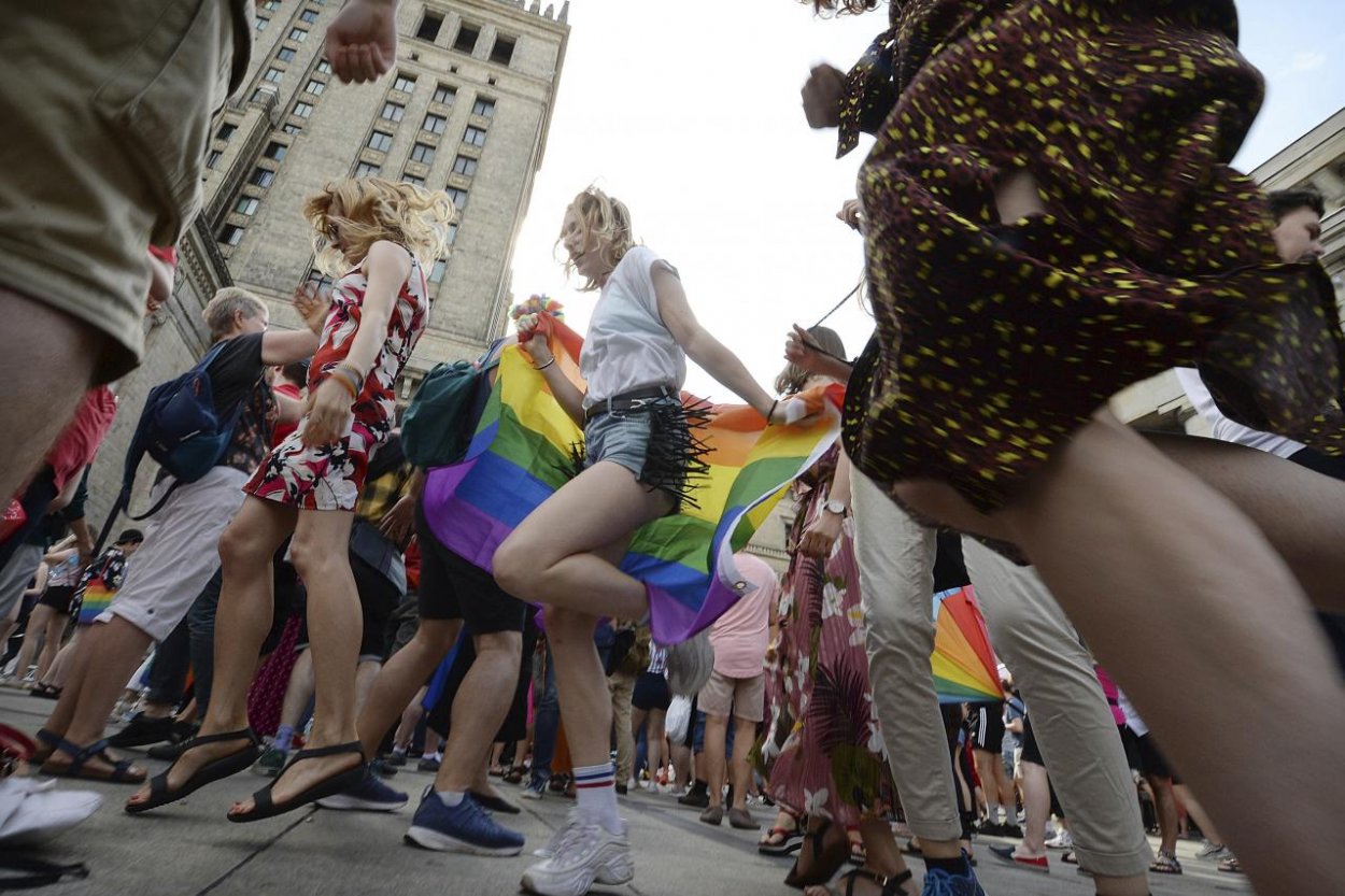 V Poľsku sa konali pochody za solidaritu s LGBT komunitou 