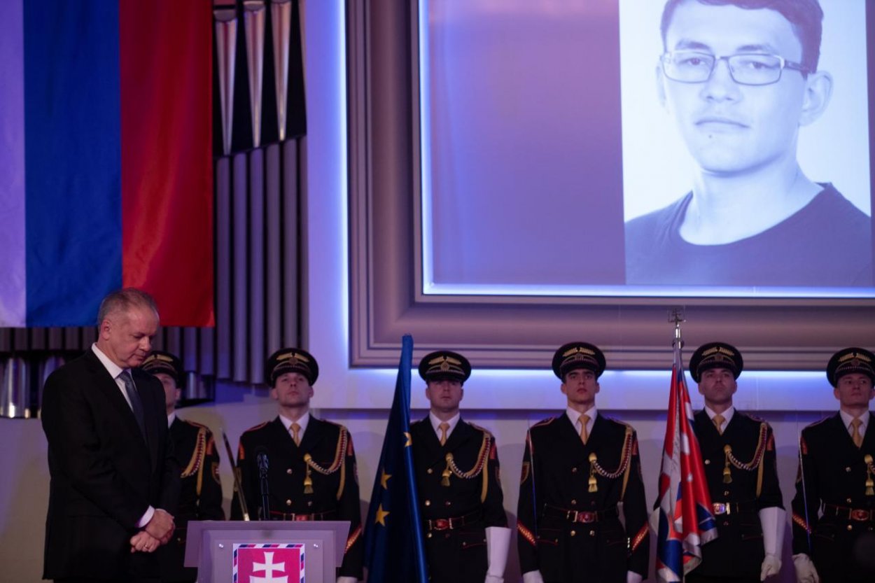 Andrej Kiska podporil novinárov, štát podľa neho kryl organizovaný zločin