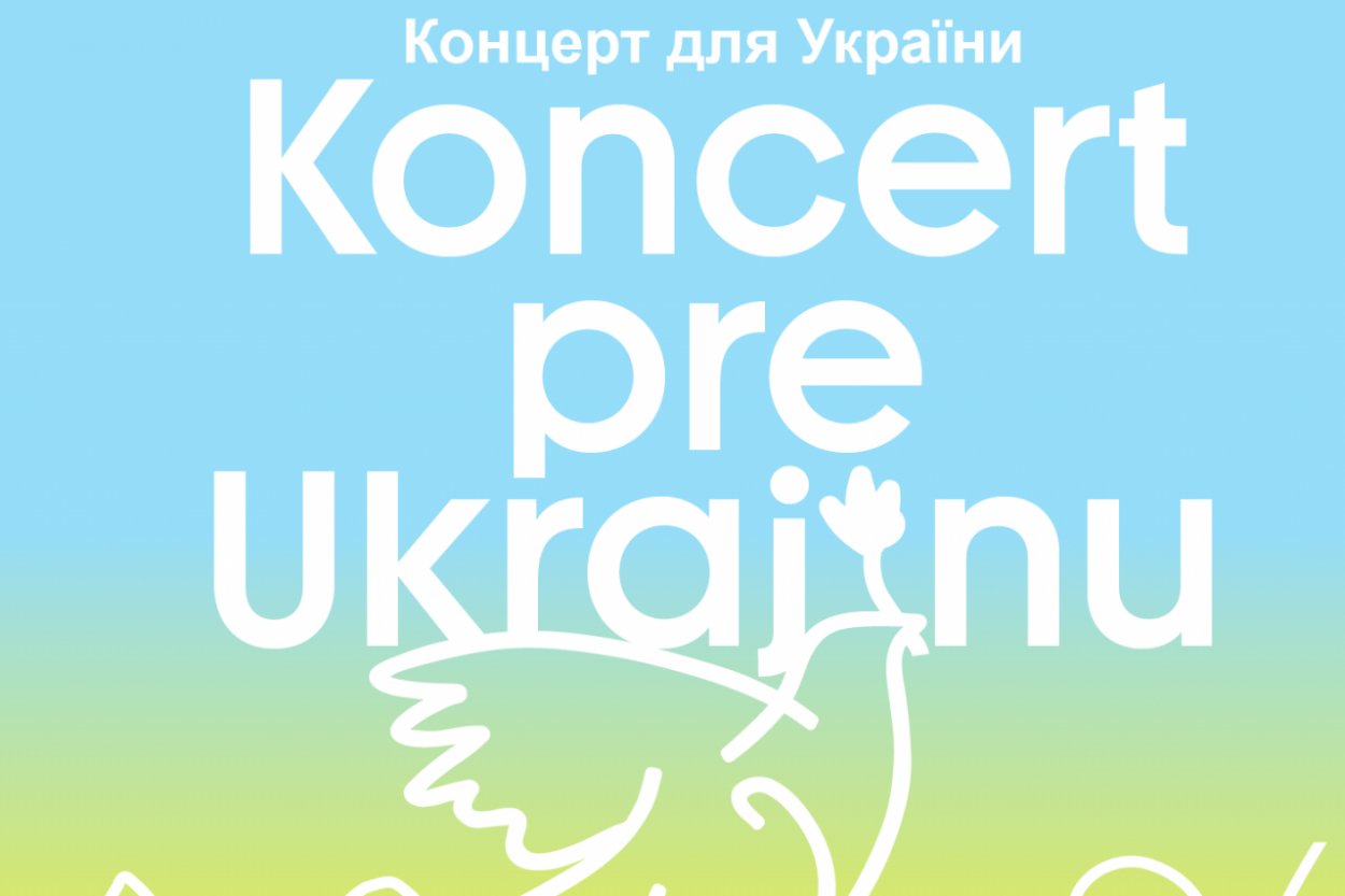 Koncert pre Ukrajinu/Концерт для України už túto nedeľu 26. februára v Bratislave