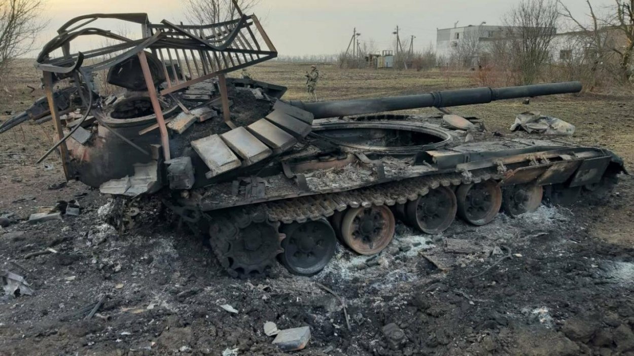 Ruský tankový debakel na východe Ukrajiny. Za pár dní ich stratili desiatky