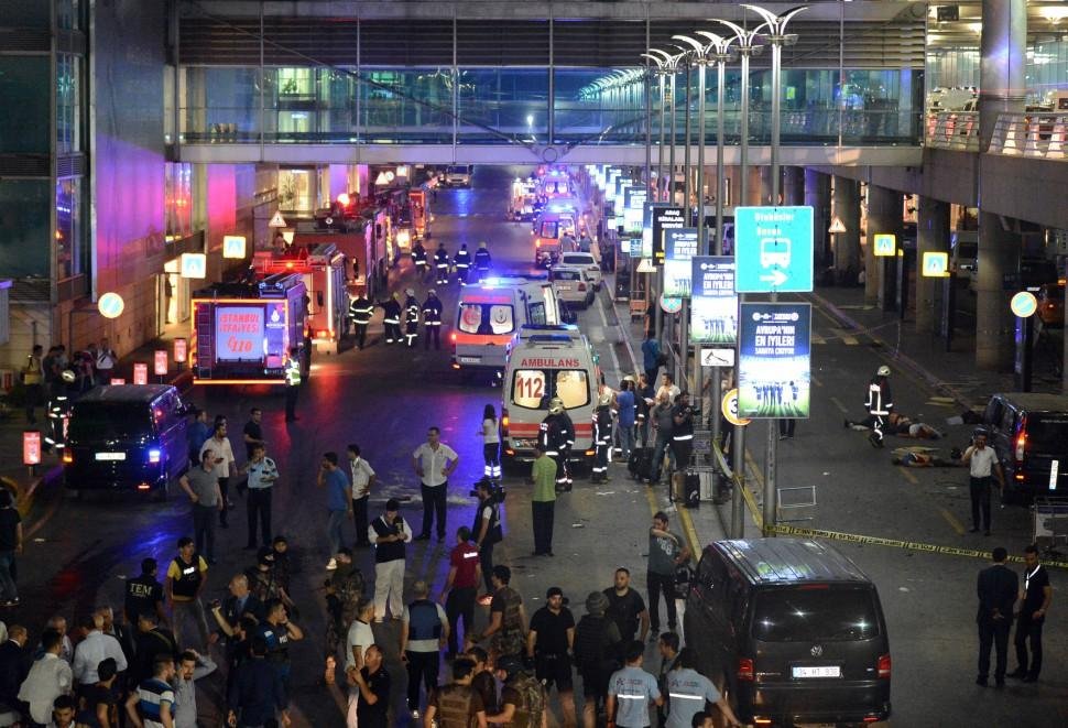 Teroristický útok na letisku v Istanbule
