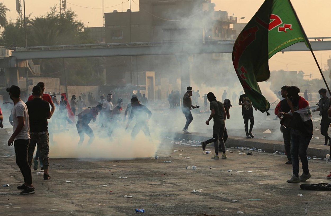 Protesty v Bagdade si vyžiadali už päť životov a takmer tristo zranených