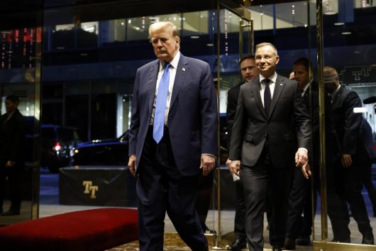 Duda a Trump v New Yorku diskutovali o Ukrajine, Blízkom východe i NATO