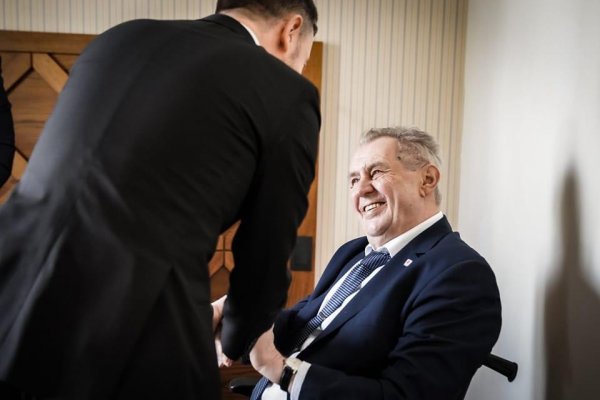 Heger sa rozlúčil s dosluhujúcim českým prezidentom Zemanom