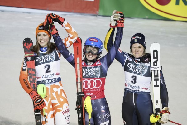 Petra Vlhová skončila druhá v stredajšom slalome v Záhrebe, nestačila iba na suverénnu Shiffrinovú