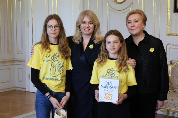 Prezidentka podporila 28. ročník zbierky Dňa narcisov