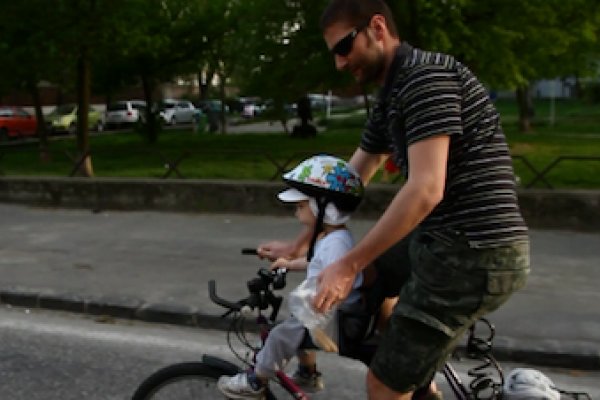 Kritická masa cyklistov prešla Bratislavou