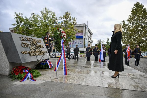 Prezidentka Zuzana Čaputová si pripomenula 105. výročie vzniku prvej ČSR