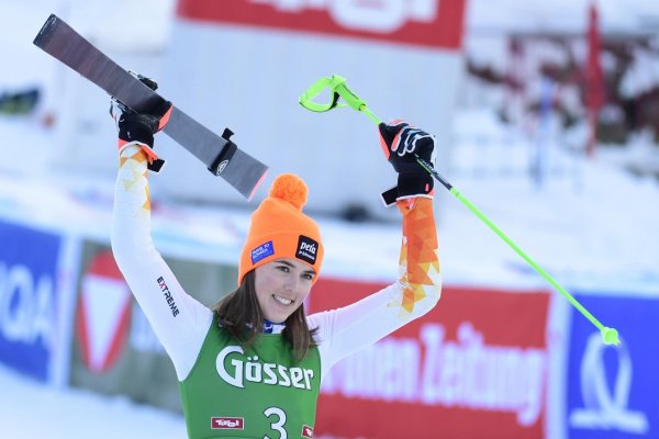 Petra Vlhová skončila druhá v obrovskom slalome