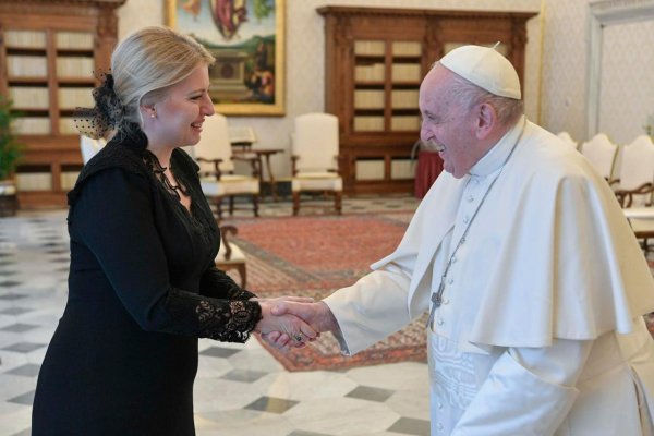 Pápež prijal prezidentku Čaputovú. V delegácií bola aj obeť útoku na podnik Tepláreň