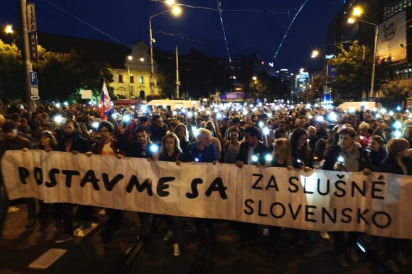 Za slušné Slovensko pripravuje spomienkové zhromaždenia vo viac ako 40 mestách