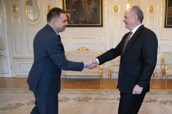 Prezident Andrej Kiska vymenoval ministra financií Petra Kažimíra do funkcie guvernéra NBS
