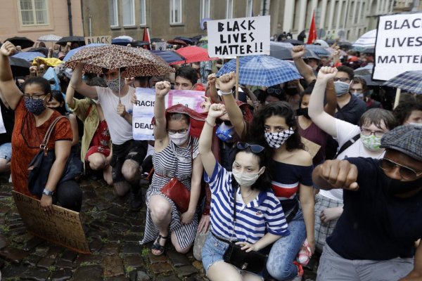 V Prahe protestovali proti policajnému a rasovému násiliu