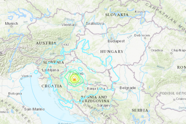 Na západe Slovenska bolo cítiť otrasy, súvisia so silným zemetrasením v Chorvátsku