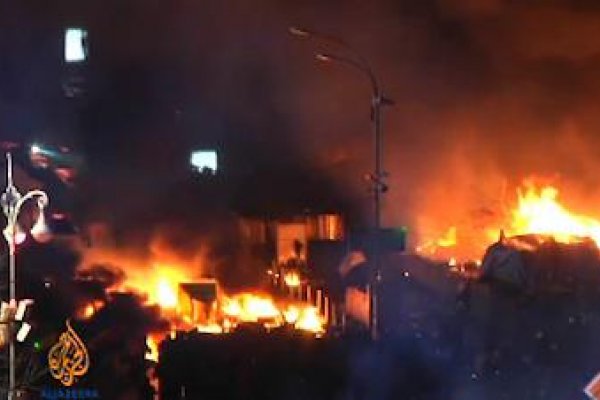 Ukrajina v plameňoch