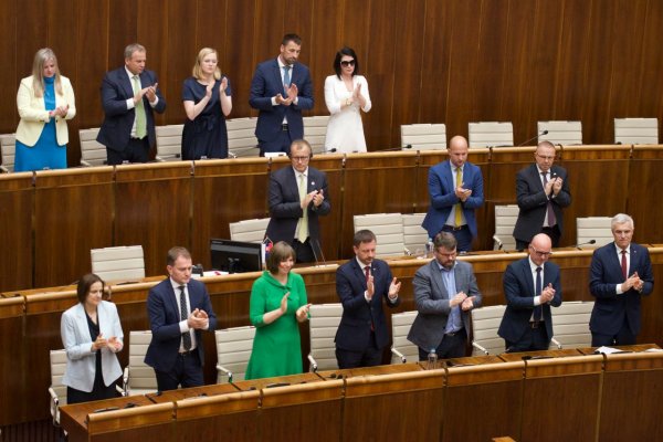 Korčok považuje odchod časti opozície počas Zelenského prejavu za zbabelosť