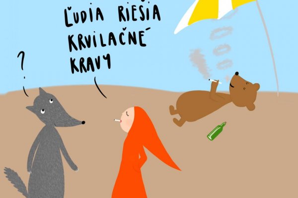 Rosie Naive Art: Medveď má chvíľu pohov