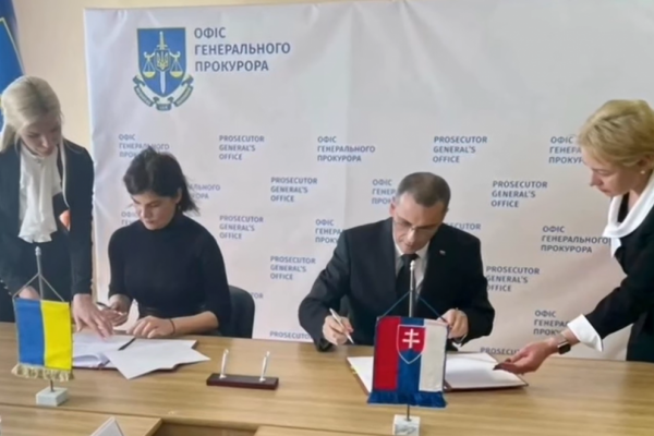 Žilinka podpísal memorandum o spolupráci medzi ukrajinskou a slovenskou generálnou prokuratúrou