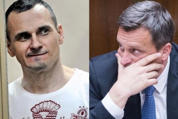 Oleg Sencov na ľad, Andrej Danko na trestnú lavicu