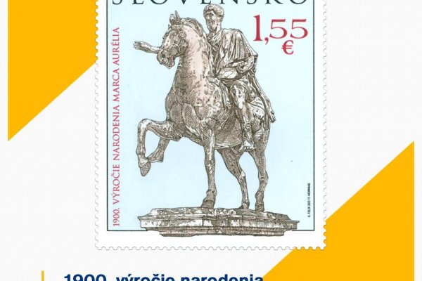 Rímskeho cisára, ktorý bojoval na Slovensku s barbarmi, si uctí Slovenská pošta známkou