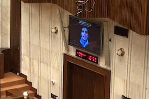 Raper Ego hrešil v parlamente