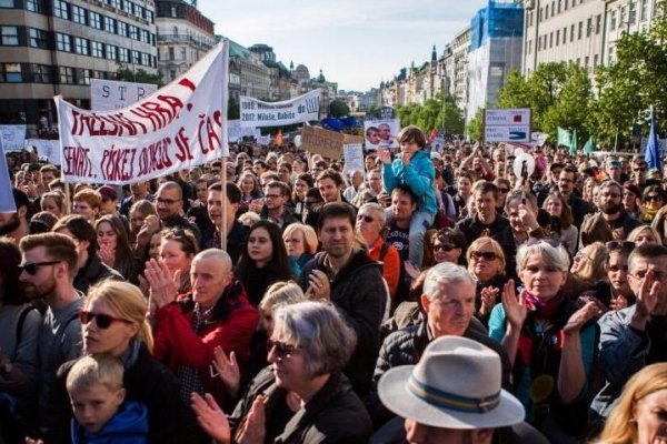 Demonštranti v Prahe ukázali, že trpezlivosť nie je večná