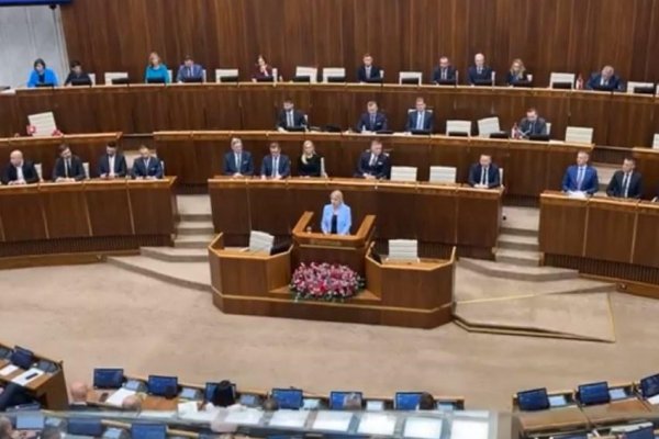 Prezidentka vystupila v parlamentu s príhovorom k novele Trestného zákona