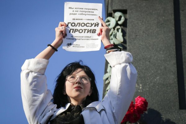 V Moskve sa konal protest proti Putinovi, aby bol pri moci do roku 2036