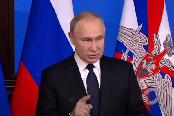 Putin hrozí novou hypersonickou raketou a pokračovaním „špeciálnej vojenskej operácie“