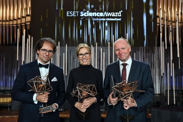 Piaty ročník ESET Science Award pozná laureátky a laureátov ocenenia
