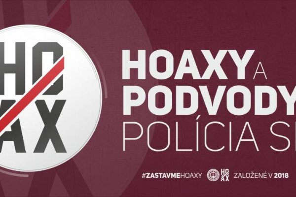 Informačná stránka Hoaxy a podvody – Polícia SR je dlhodobo najsledovanejšou v rámci Slovenska