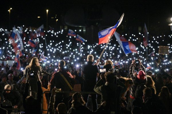 Na zhromaždenie prezidentského kandidáta Korčoka prišli tisíce ľudí